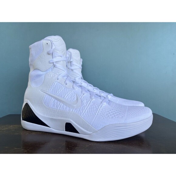 Nike Kobe 9 Elite Protro "Halo" White Basketball Shoes Men's Sz 10.5 FZ7335-100 - Picture 2 of 11